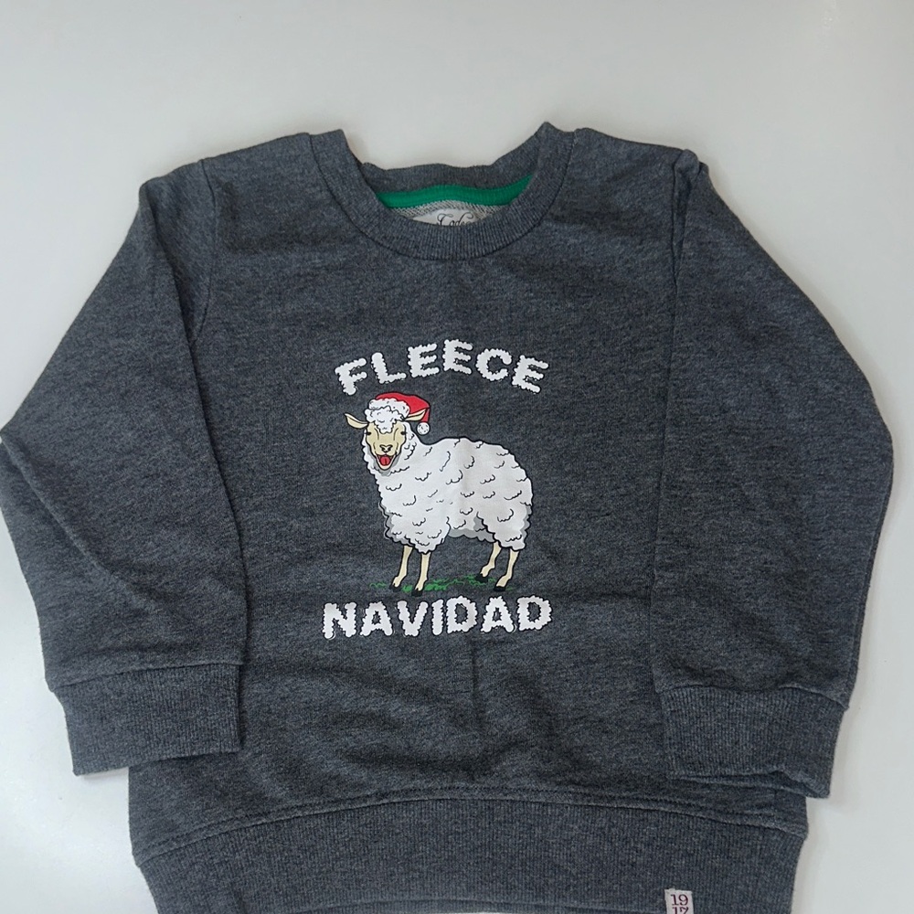 Christmas funny boys sweater feliz navidad size 6
